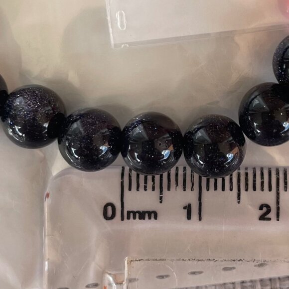 Multicolor Natural Stone Gemstone Bead Bracelet Elastic Stretch Jewelry - Picture 6 of 7